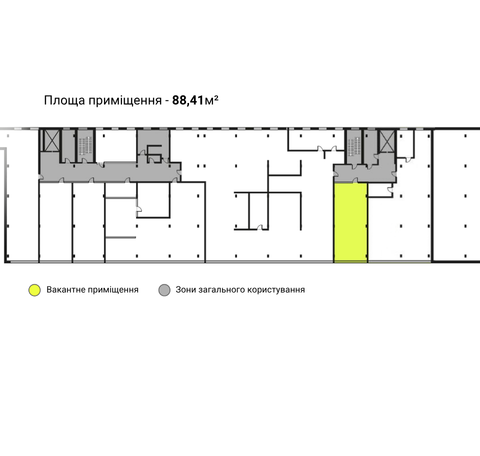 Власна кухня та індивідуальні санвузли в приміщенні